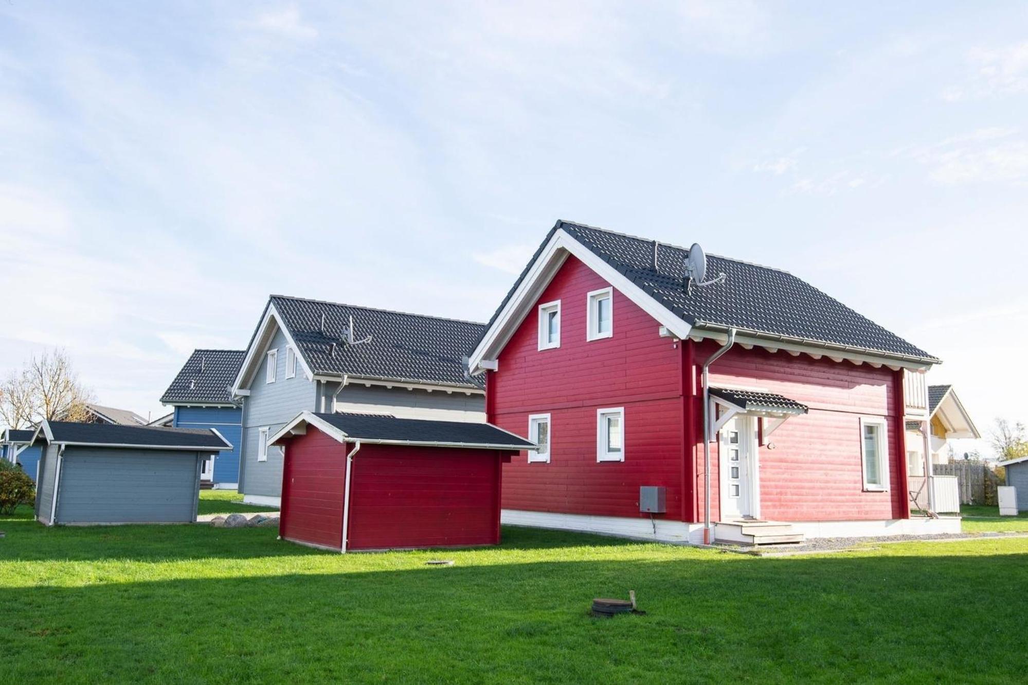 Seepark Suessau Ferienhaus Seerose 3 Exterior foto